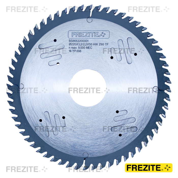 DISCO DE SERRA CIRC. 220x3,2/2,2x50 HW Z=60 TF (USIKRAFT AGILE